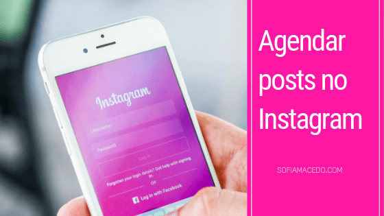 Agendar posts no Instagram